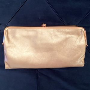 HOBO wallet - metallic pink